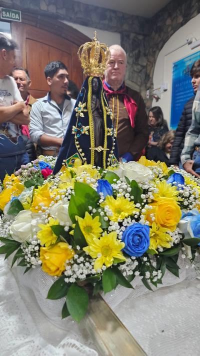 Missa dos Romeiros foi a ¹ª celebração em Laranjeiras do Sul
