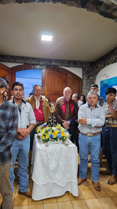 Missa dos Romeiros foi a ¹ª celebração em Laranjeiras do Sul