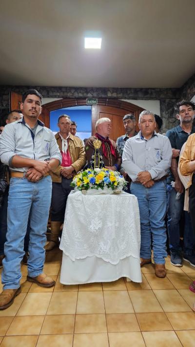 Missa dos Romeiros foi a ¹ª celebração em Laranjeiras do Sul