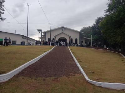 Romeiros participam em grande número na comunidade do Guaraí das festividades de Nossa Senhora Aparecida