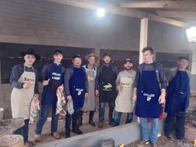 Romeiros participam em grande número na comunidade do Guaraí das festividades de Nossa Senhora Aparecida