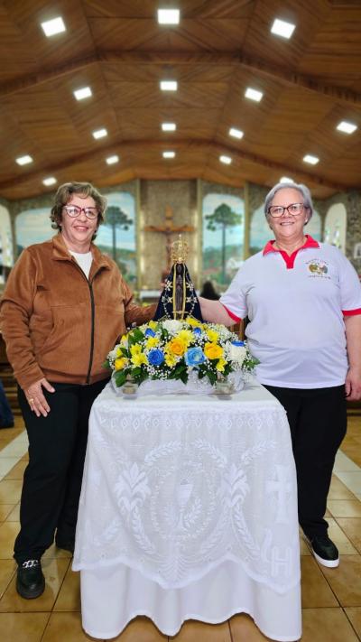 Missa de Ação de Graças encerrou a promoção.religiosa da Festa de Nossa Senhora Aparecida em Laranjeiras do Sul