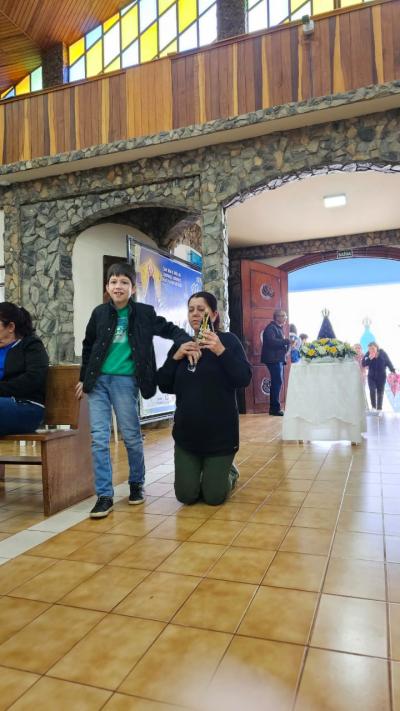 Missa de Ação de Graças encerrou a promoção.religiosa da Festa de Nossa Senhora Aparecida em Laranjeiras do Sul