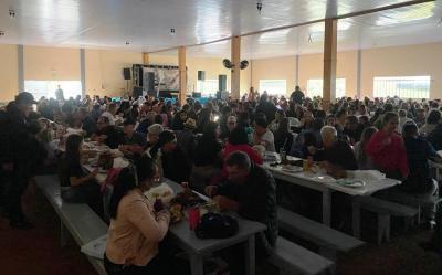 Mesmo com chuva, Festa de Aparecida, em Rio Tapera, foi um sucesso