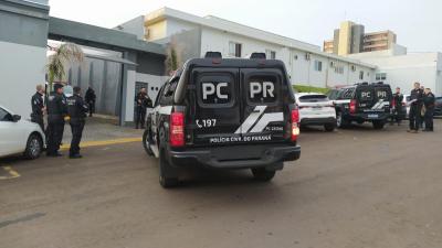 LS: PCPR e PMPR cumprem 115 mandados contra organização criminosa que atua como cartel no Centro-Oeste do Estado
