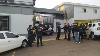 LS: PCPR e PMPR cumprem 115 mandados contra organização criminosa que atua como cartel no Centro-Oeste do Estado