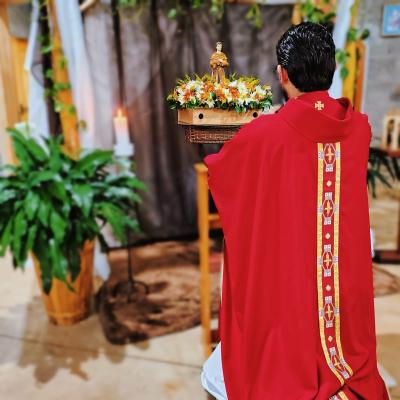 Fies lotaram a Igreja no 2º dia da Novena em honra à Frei Galvão 