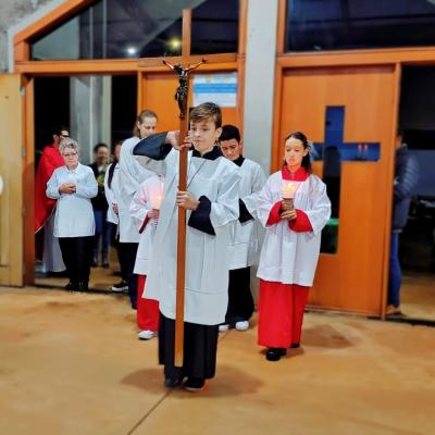 Fies lotaram a Igreja no 2º dia da Novena em honra à Frei Galvão 