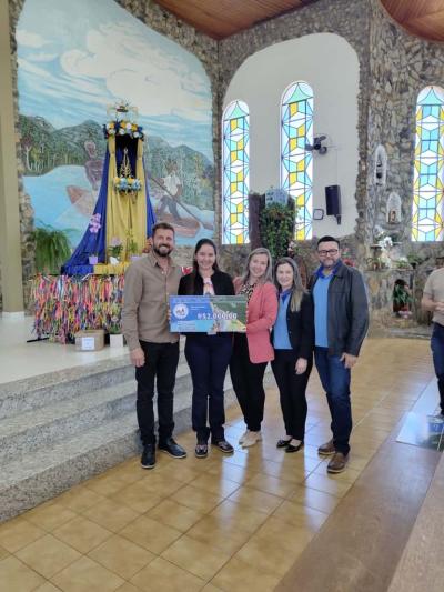 Santuário de Nossa Senhora Aparecdia realizou a entrega dos prêmio da Contribuição Premiada