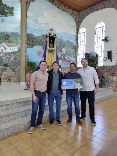 Santuário de Nossa Senhora Aparecdia realizou a entrega dos prêmio da Contribuição Premiada