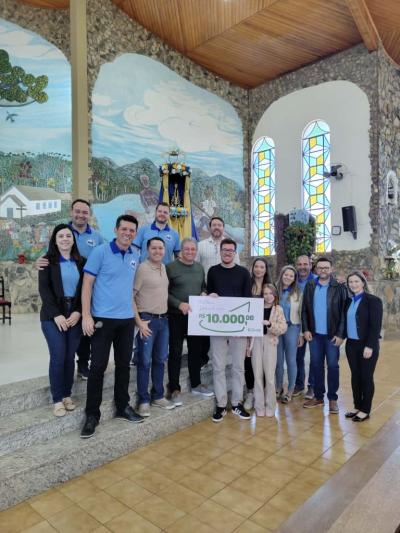 Santuário de Nossa Senhora Aparecdia realizou a entrega dos prêmio da Contribuição Premiada