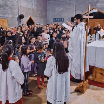 LS: 5º dia da Novena de São Frei Galvão atraiu dezenas de devotos no Bancário