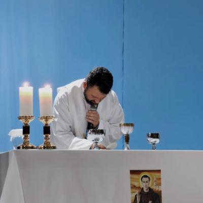 Missa Solene encerrou a programação religiosa das festividades em louvor a São Frei Galvão no Bairro Bancário