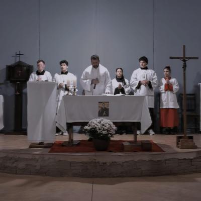 Missa Solene encerrou a programação religiosa das festividades em louvor a São Frei Galvão no Bairro Bancário