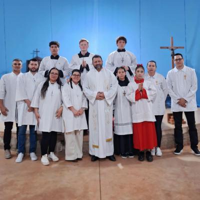 Missa Solene encerrou a programação religiosa das festividades em louvor a São Frei Galvão no Bairro Bancário