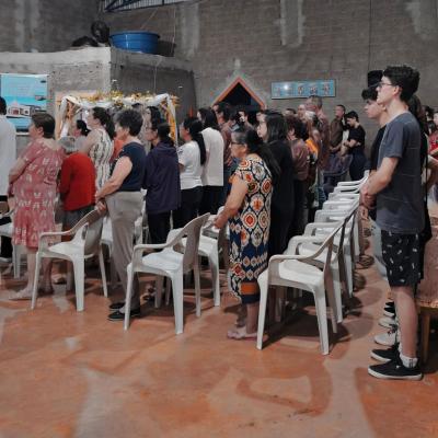 Missa Solene encerrou a programação religiosa das festividades em louvor a São Frei Galvão no Bairro Bancário