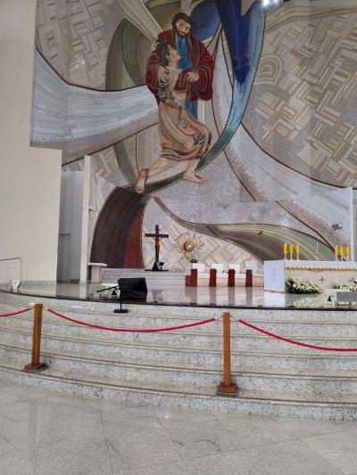 Romaria da Imagem Peregrina de Laranjeiras do Sul retorna de Aparecida com fé renovada e corações cheios de amor