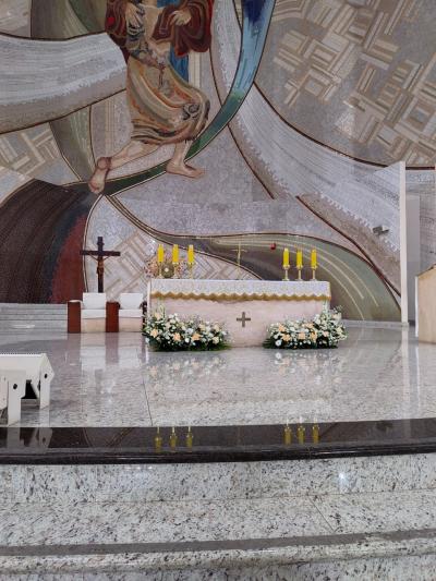 Romaria da Imagem Peregrina de Laranjeiras do Sul retorna de Aparecida com fé renovada e corações cheios de amor