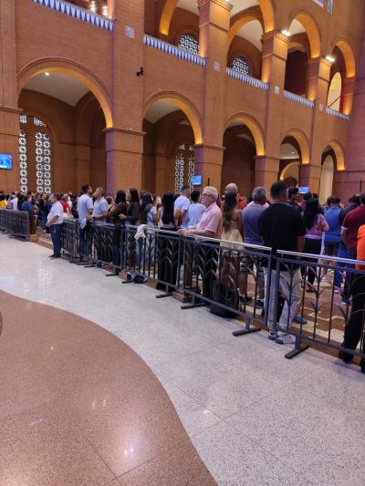 Romaria da Imagem Peregrina de Laranjeiras do Sul retorna de Aparecida com fé renovada e corações cheios de amor