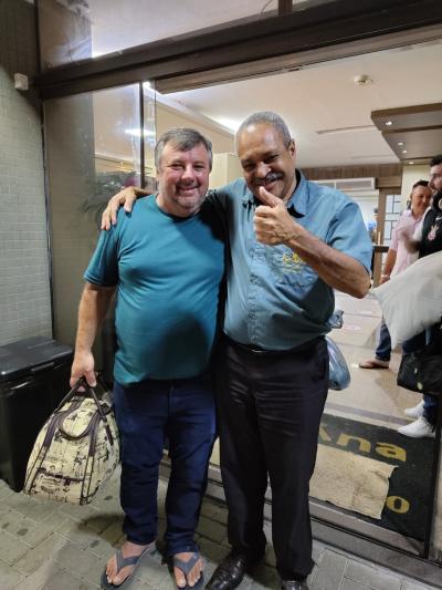 Romaria da Imagem Peregrina de Laranjeiras do Sul retorna de Aparecida com fé renovada e corações cheios de amor