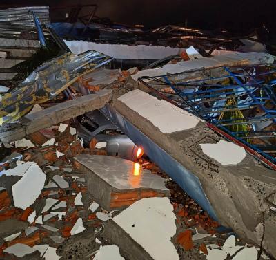 RBI: Simepar confirma tornado que devastou a cidade