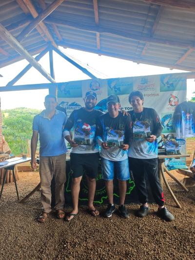 Os Biguá do Iguaçu são campeões da Pesca Esportiva "Os Mió do Paraná" 