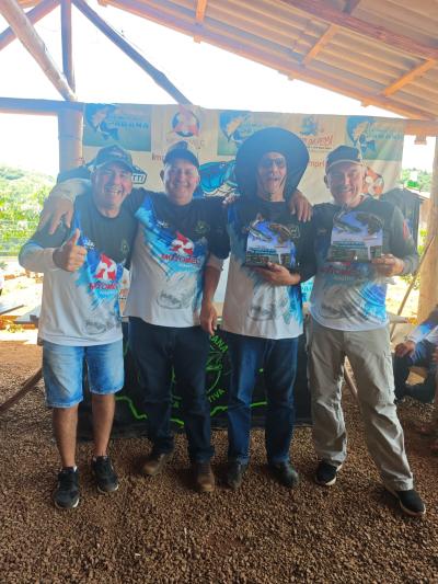 Os Biguá do Iguaçu são campeões da Pesca Esportiva "Os Mió do Paraná" 
