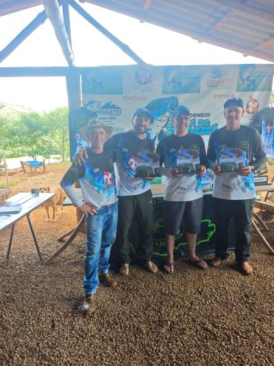 Os Biguá do Iguaçu são campeões da Pesca Esportiva "Os Mió do Paraná" 