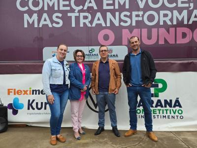 Nova Laranjeiras recebe a Carreta Rosa do programa saúde da mulher