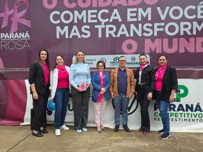 Nova Laranjeiras recebe a Carreta Rosa do programa saúde da mulher