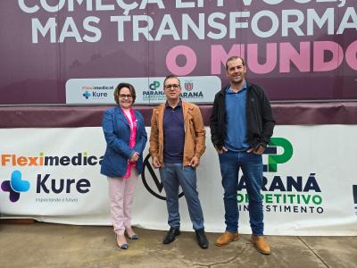 Nova Laranjeiras recebe a Carreta Rosa do programa saúde da mulher