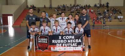 Confira os Campeões da 10ª Copa Rubro Negra de Futsal 