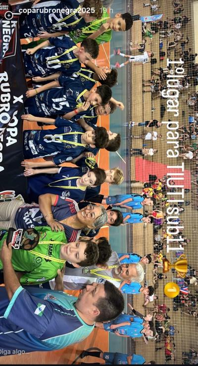 Confira os Campeões da 10ª Copa Rubro Negra de Futsal 