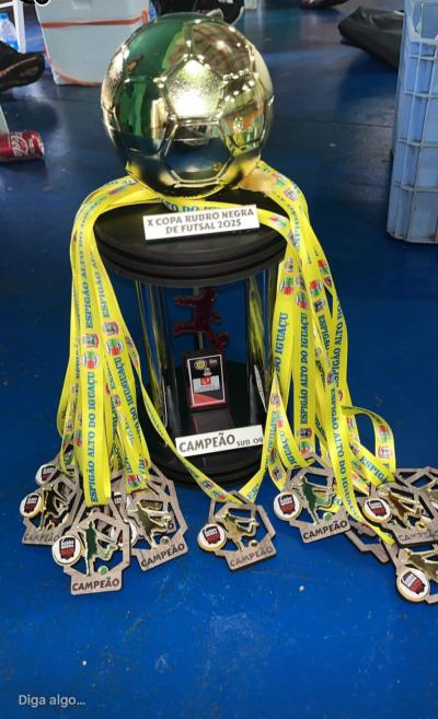 Confira os Campeões da 10ª Copa Rubro Negra de Futsal 