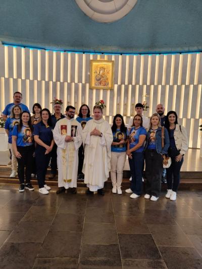 LS: Romaria da Comunidade Nossa Senhora do Perpétuo Socorro, visita Curitiba