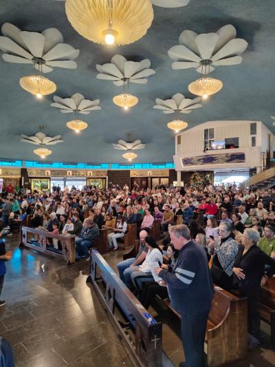 LS: Romaria da Comunidade Nossa Senhora do Perpétuo Socorro, visita Curitiba