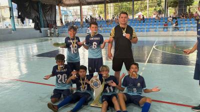 Confira os Campeões da 1ª Copa Projeto Jogando Juntos Futsal de Base 