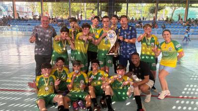 Confira os Campeões da 1ª Copa Projeto Jogando Juntos Futsal de Base 
