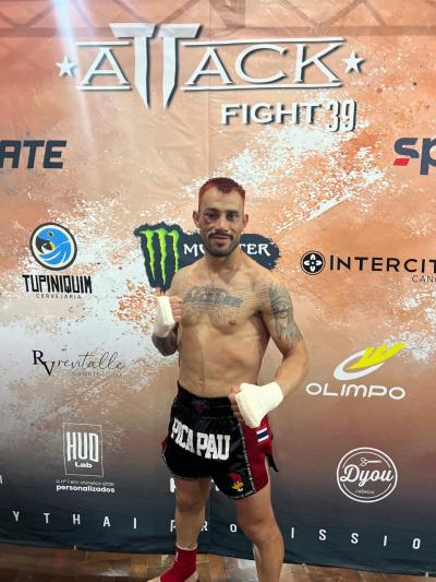 Laranjeirense faz sua 6ª luta profissional no MMA
