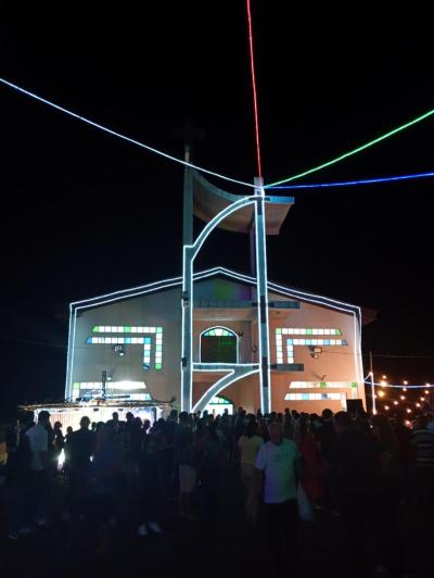 LS: Natal de Fé da Comunidade Nossa Senhora do Perpétuo Socorro reúne centenas de fiéis no bairro Cristo Rei