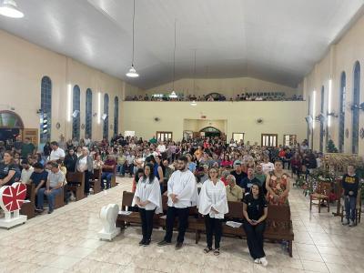LS: Natal de Fé da Comunidade Nossa Senhora do Perpétuo Socorro reúne centenas de fiéis no bairro Cristo Rei