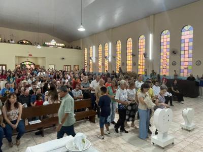 LS: Natal de Fé da Comunidade Nossa Senhora do Perpétuo Socorro reúne centenas de fiéis no bairro Cristo Rei