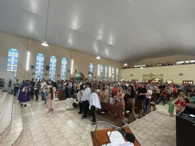 LS: Natal de Fé da Comunidade Nossa Senhora do Perpétuo Socorro reúne centenas de fiéis no bairro Cristo Rei