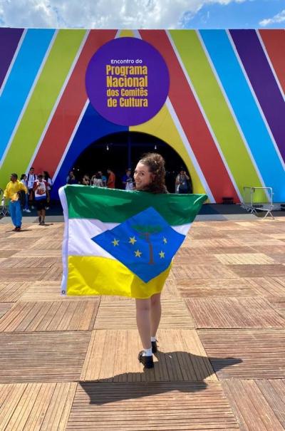 Laranjeirense representa município em Encontro Nacional de Cultura