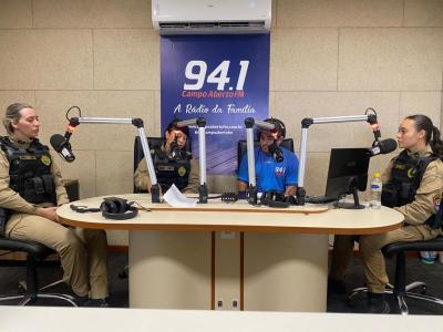 Violência contra a mulher foi tema de debate no Programa Alegria Geral da Campo Aberto FM