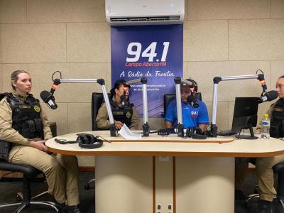 Violência contra a mulher foi tema de debate no Programa Alegria Geral da Campo Aberto FM