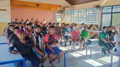 Orientação sobre CNH Social reúne mais de 200 interessados na Aldeia Rio das Cobras