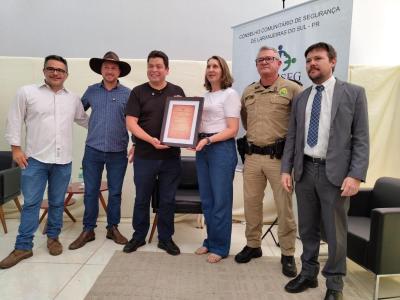 Conseg recebe da Alep título de utilidade pública estadual