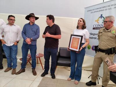 Conseg recebe da Alep título de utilidade pública estadual