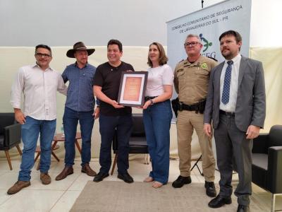 Conseg recebe da Alep título de utilidade pública estadual